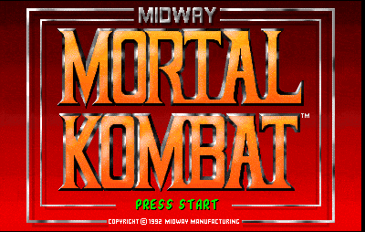Front cover of Mortal Kombat for Arcade