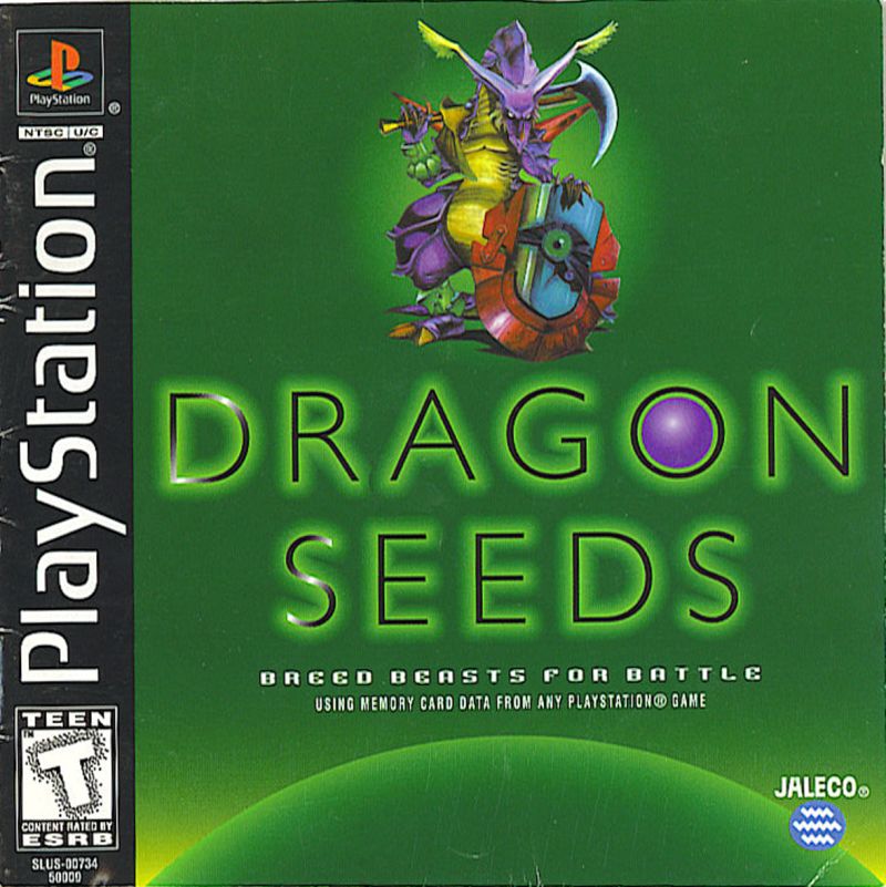 Front cover of Dragon Seeds for PlayStation