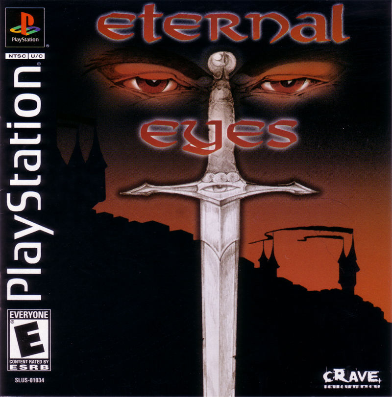 Front cover of Eternal Eyes for PlayStation