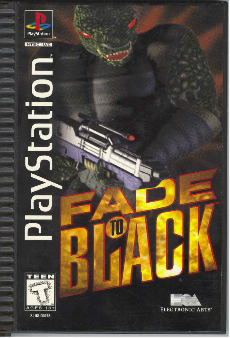 Front cover of Fade to Black for PlayStation
