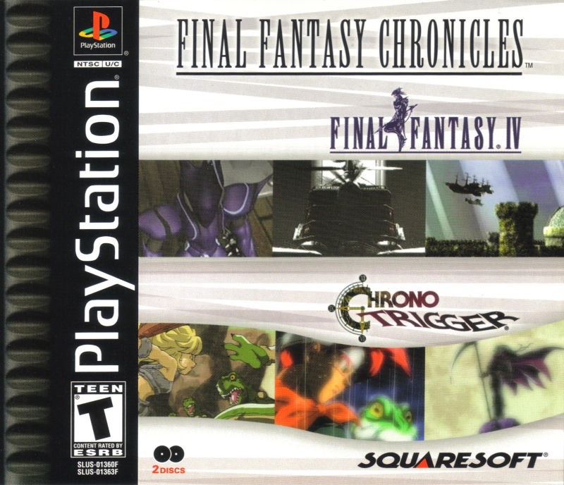 Front cover of Final Fantasy Chronicles for PlayStation
