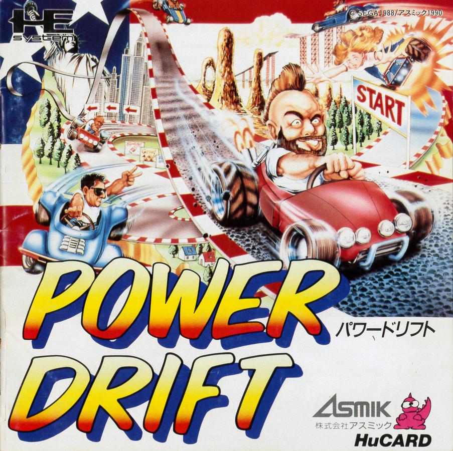 Front cover of Power Drift for Arcade