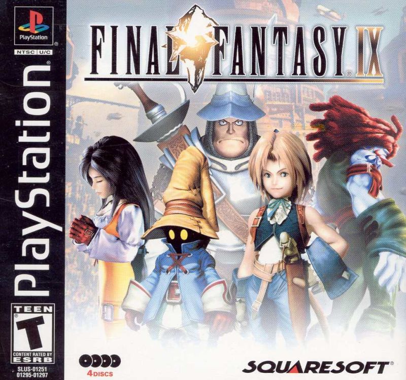 Front cover of Final Fantasy IX for PlayStation