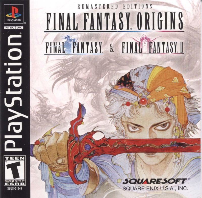 Front cover of Final Fantasy Origins for PlayStation