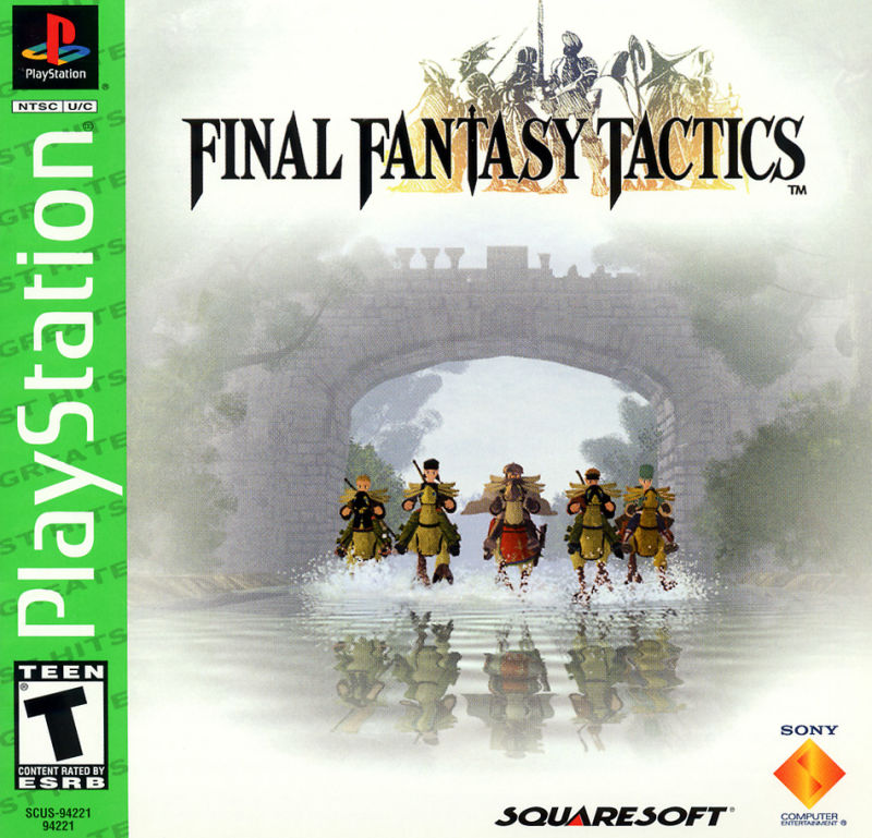 Front cover of Final Fantasy Tactics for PlayStation