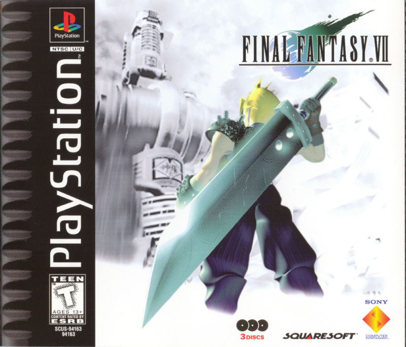 Front cover of Final Fantasy VII for PlayStation