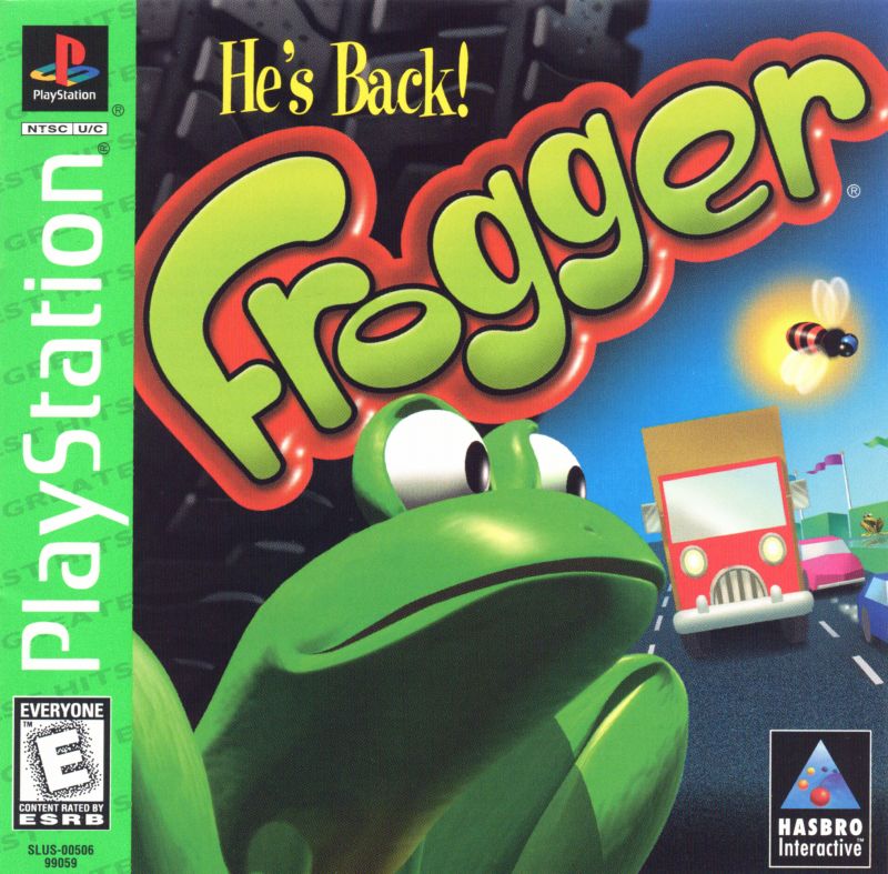 Front cover of Frogger for PlayStation