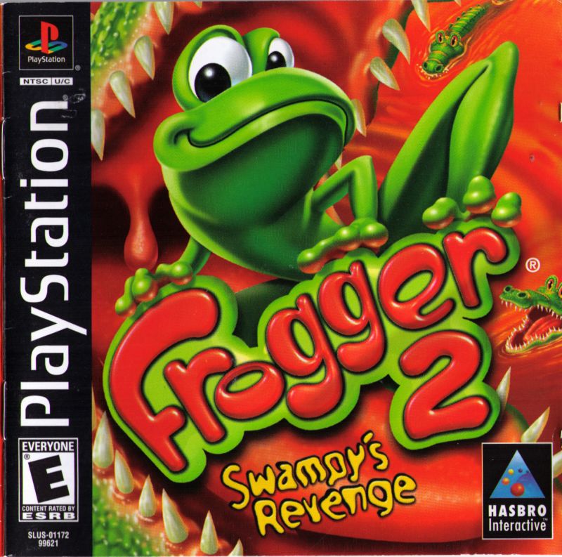 Front cover of Frogger 2: Swampy's Revenge for PlayStation