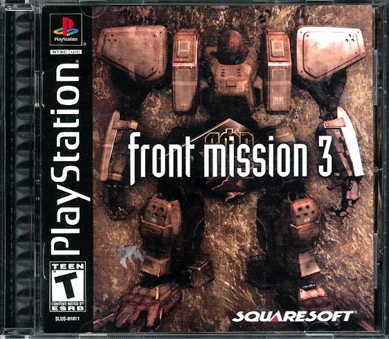 Front cover of Front Mission 3 for PlayStation