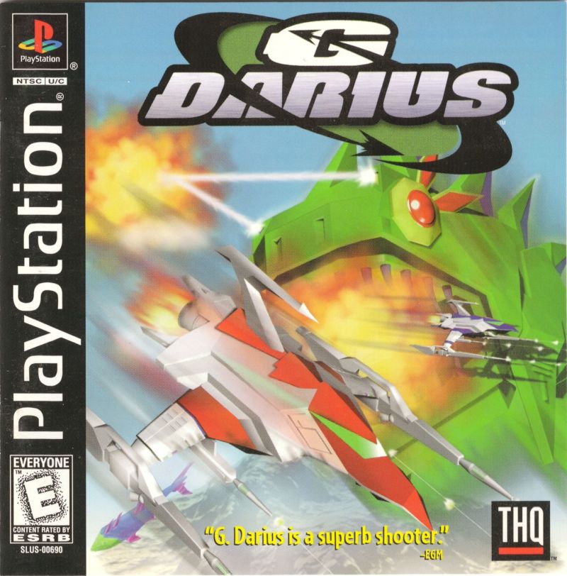 Front cover of G Darius for PlayStation