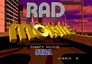 Front cover of Rad Mobile for Arcade