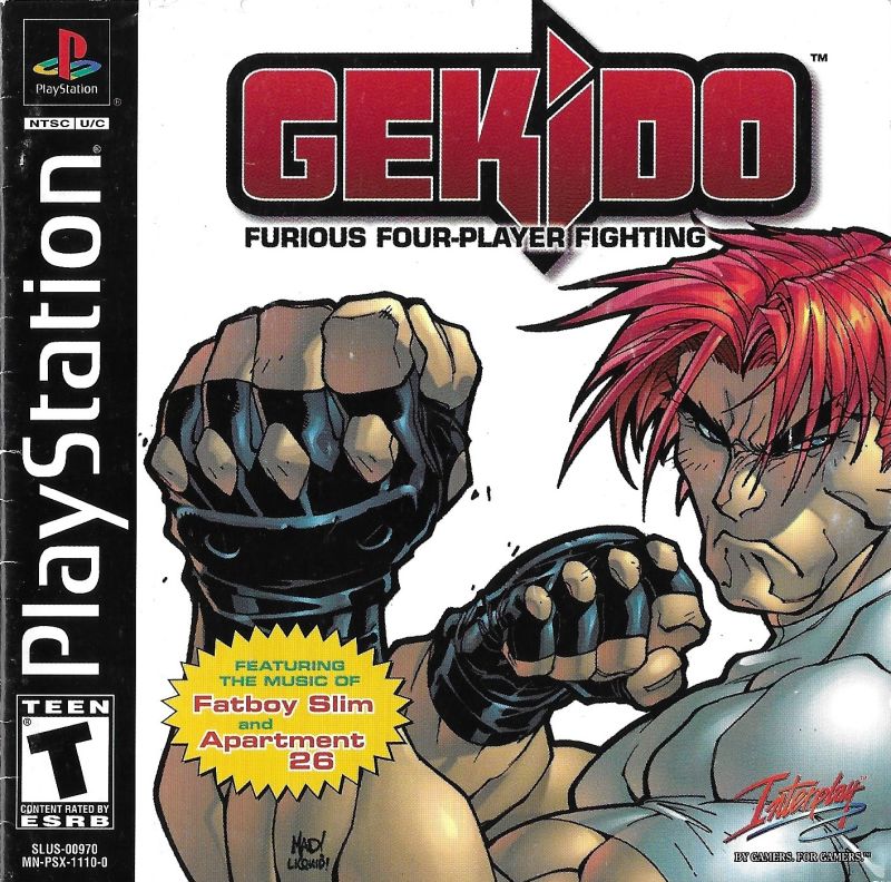Front cover of Gekido for PlayStation