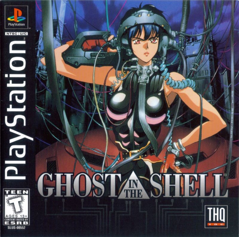 Front cover of Ghost in the Shell for PlayStation
