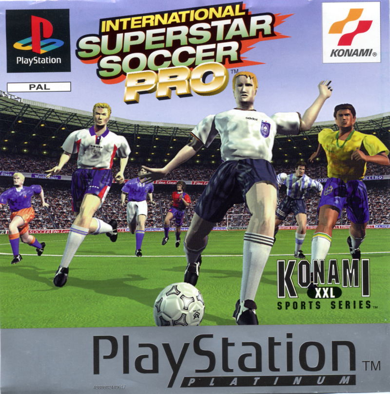 Front cover of Goal Storm '97 for PlayStation