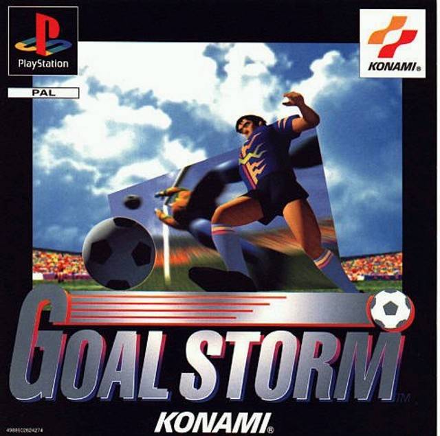Front cover of Goal Storm for PlayStation