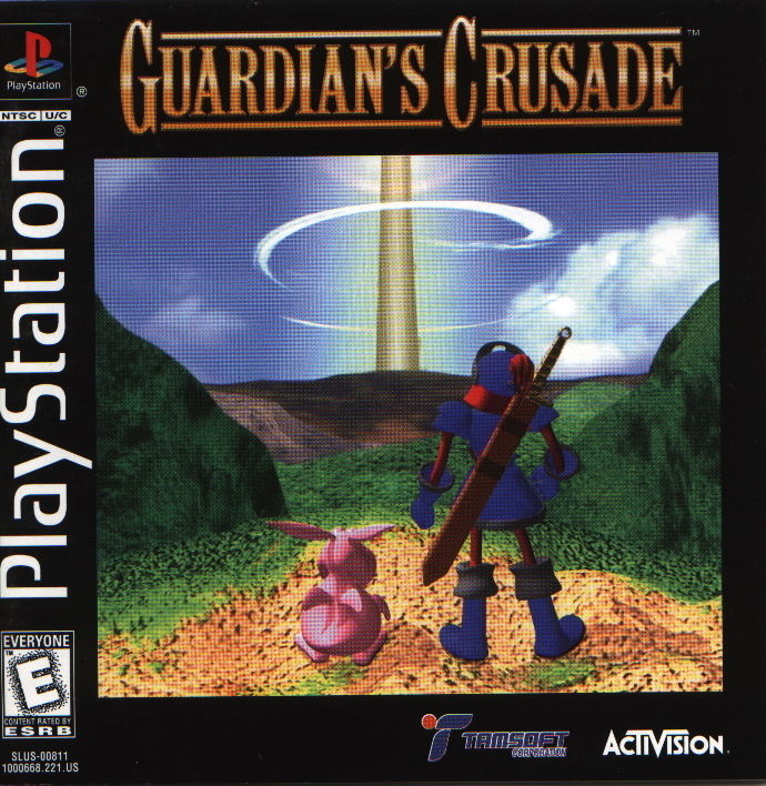 Front cover of Guardian's Crusade for PlayStation