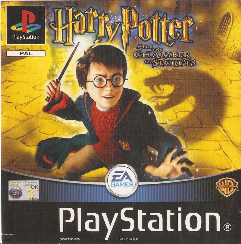 Front cover of Harry Potter and the Chamber of Secrets for PlayStation