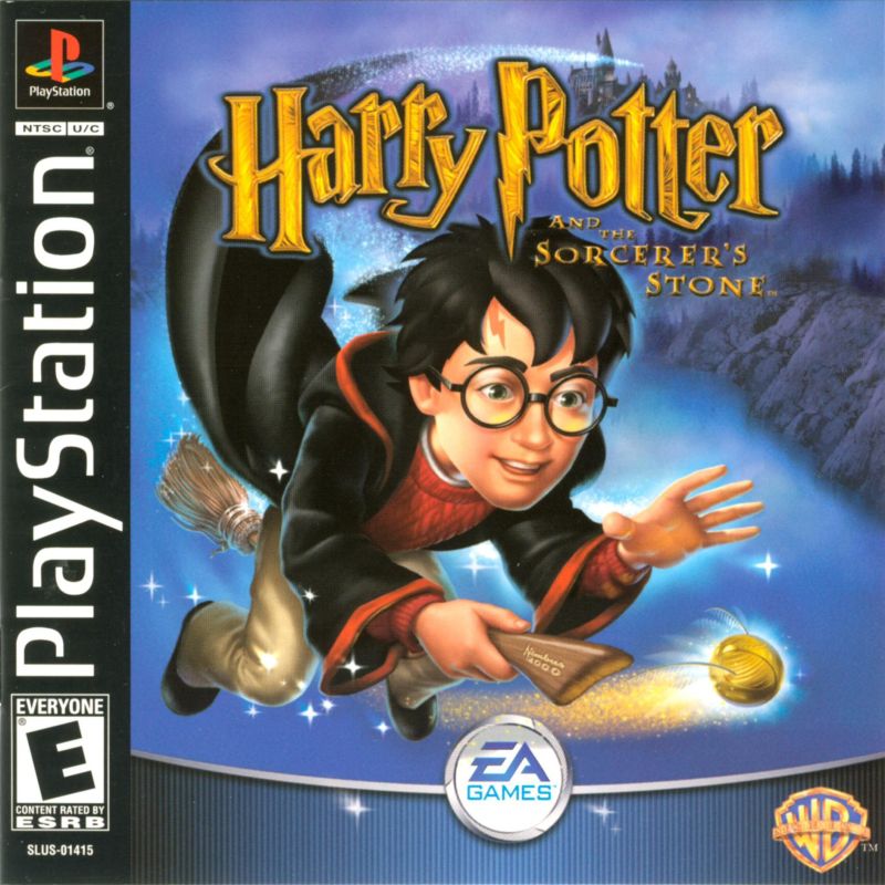 Front cover of Harry Potter and the Sorcerer's Stone for PlayStation