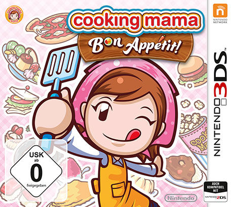 Front cover of Cooking Mama 5: Bon Appétit! for Nintendo 3DS