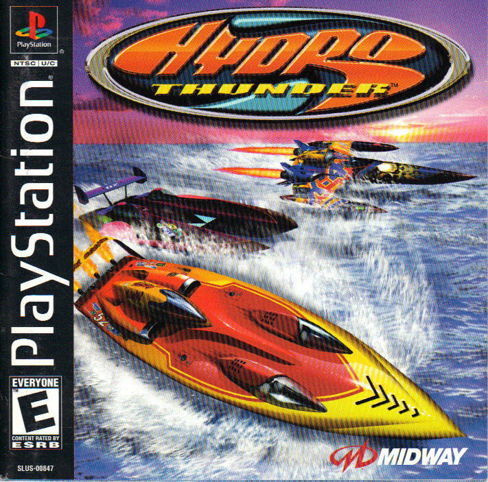 Front cover of Hydro Thunder for PlayStation