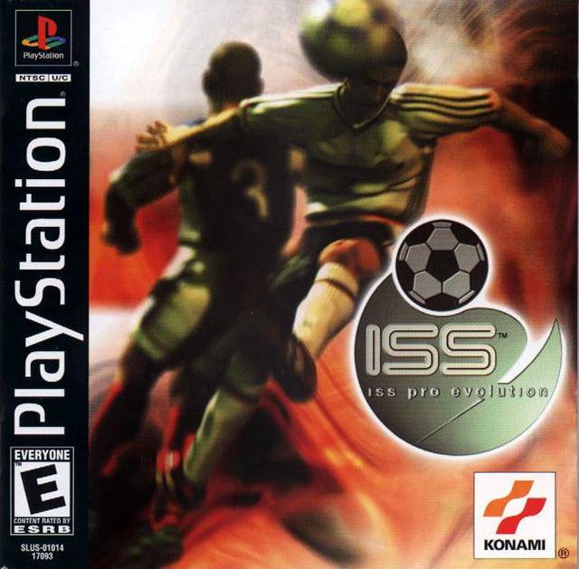Front cover of ISS Pro Evolution for PlayStation