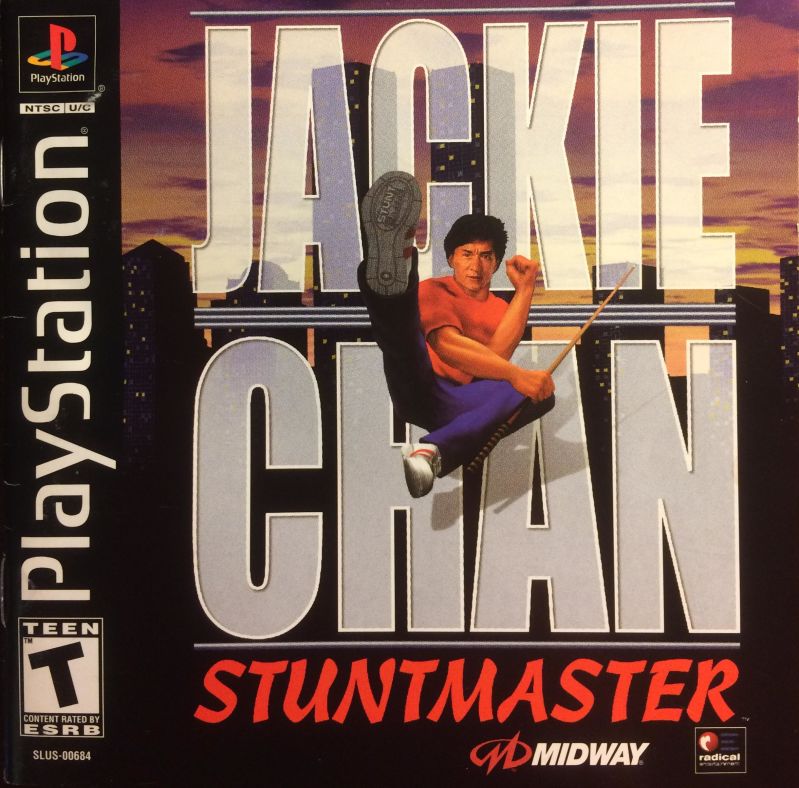 Front cover of Jackie Chan Stuntmaster for PlayStation