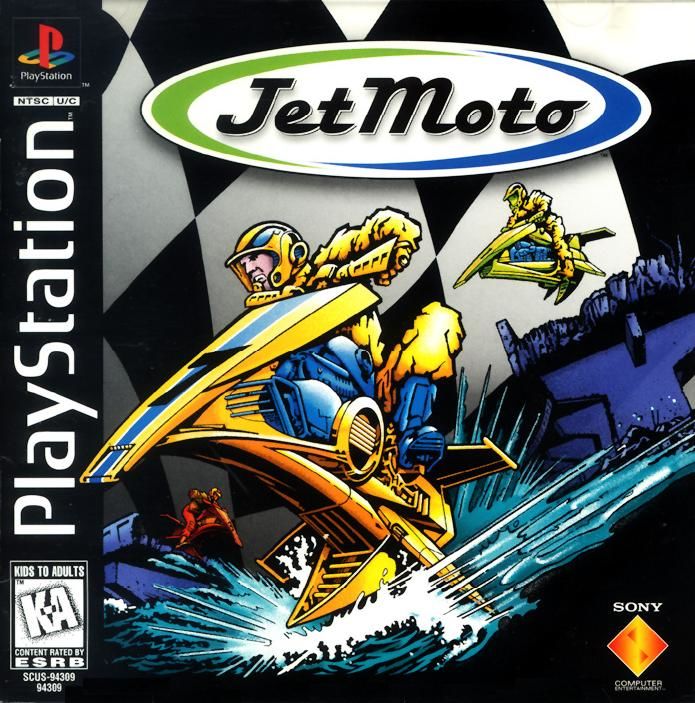 Front cover of Jet Moto for PlayStation