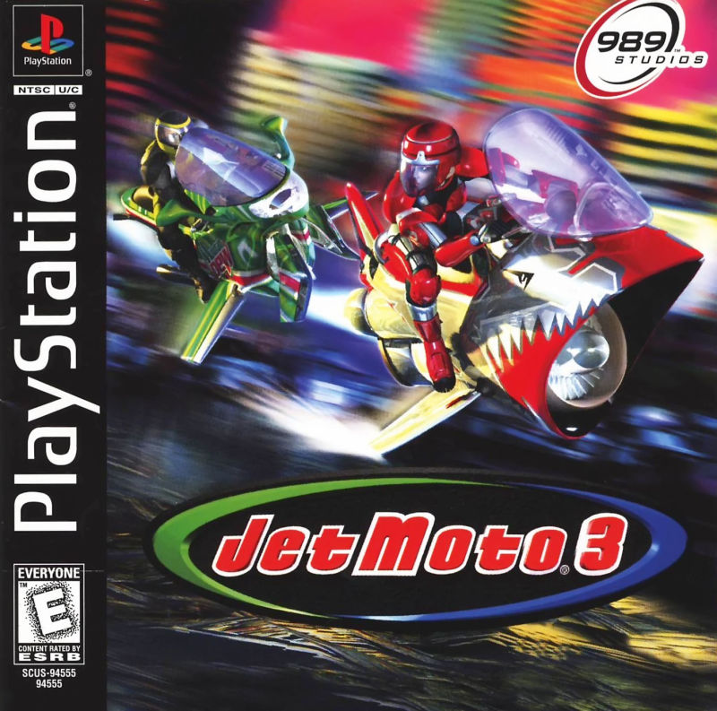 Front cover of Jet Moto 3 for PlayStation