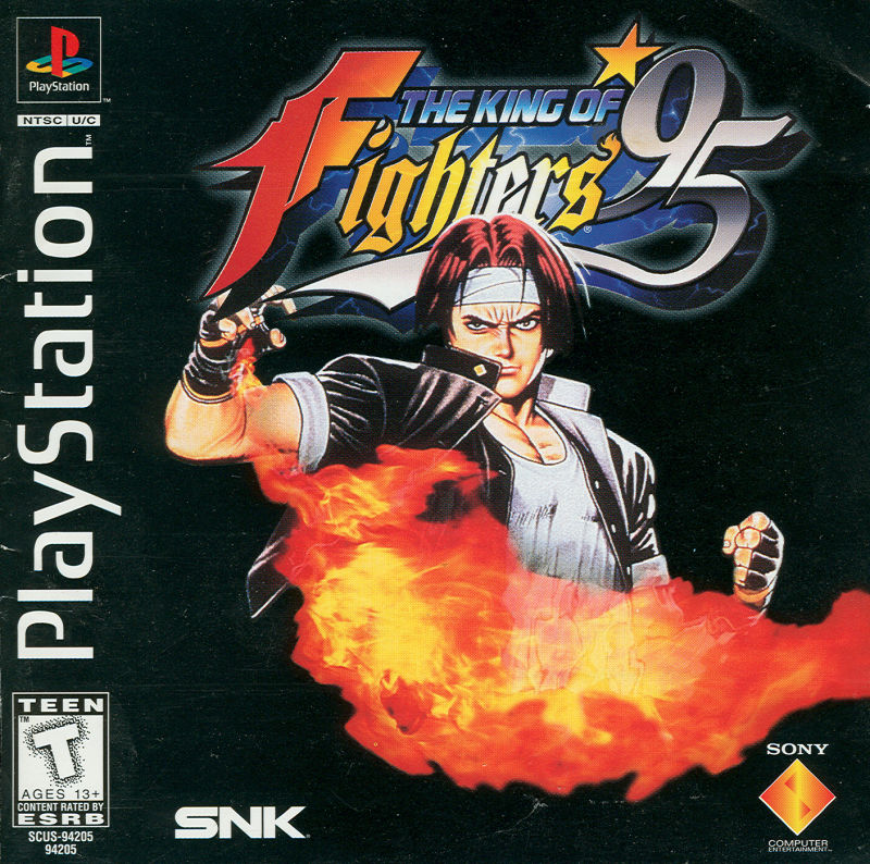Front cover of The King of Fighters '95 for PlayStation