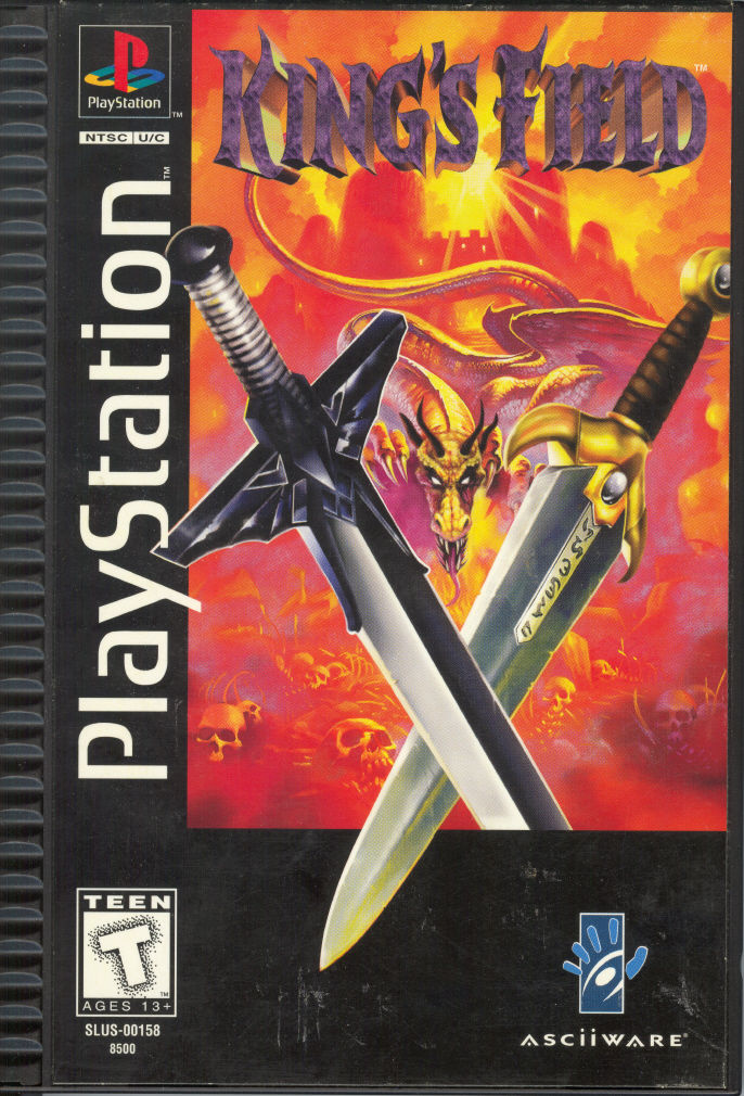 Front cover of King's Field for PlayStation