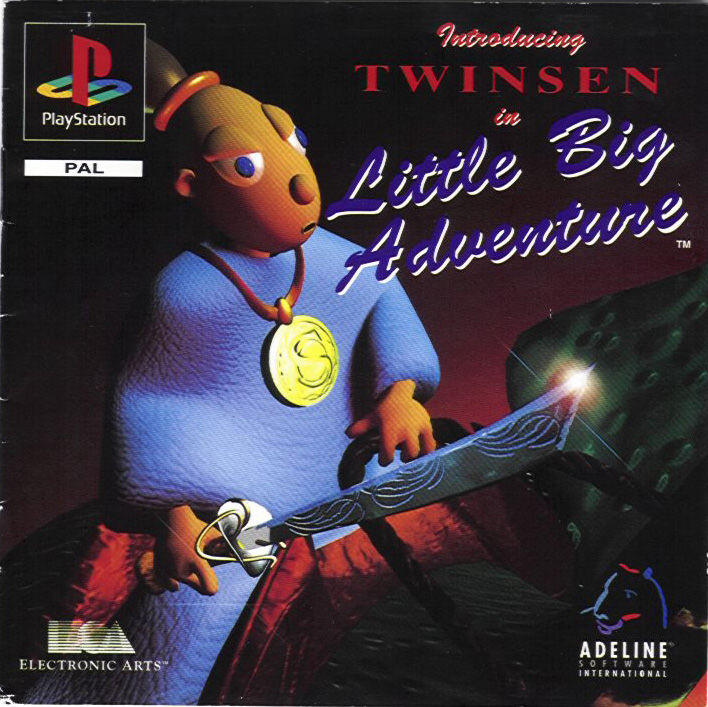 Front cover of Relentless: Twinsen's Adventure for PlayStation