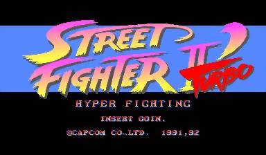 Front cover of Street Fighter II Turbo for Arcade
