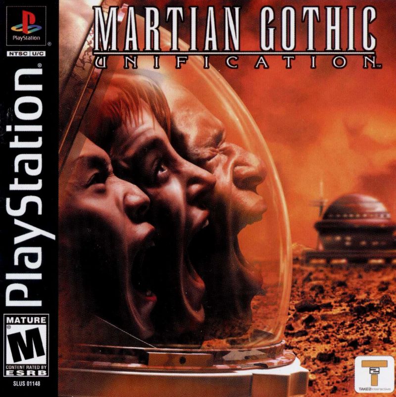 Front cover of Martian Gothic: Unification for PlayStation