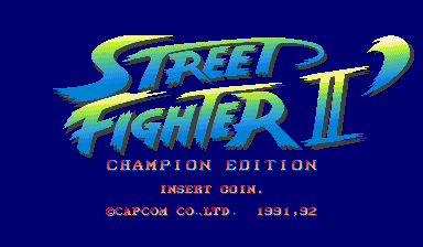Front cover of Street Fighter II: Champion Edition for Arcade