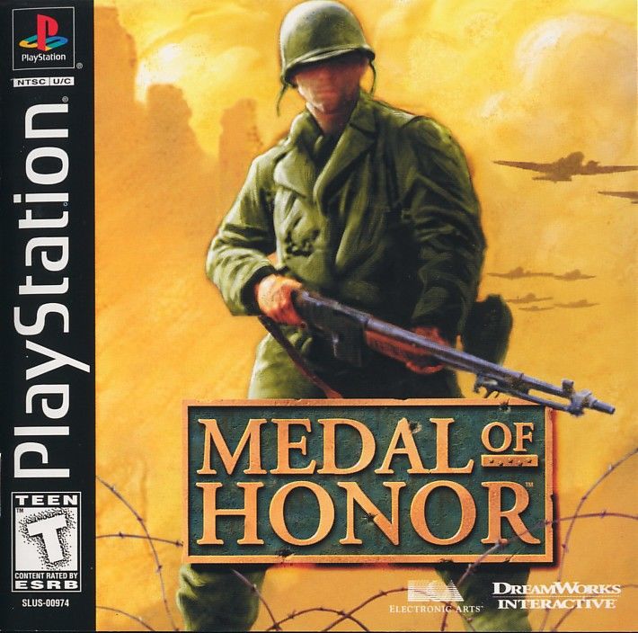 Front cover of Medal of Honor for PlayStation