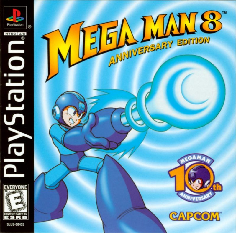 Front cover of Mega Man 8: Anniversary Edition for PlayStation