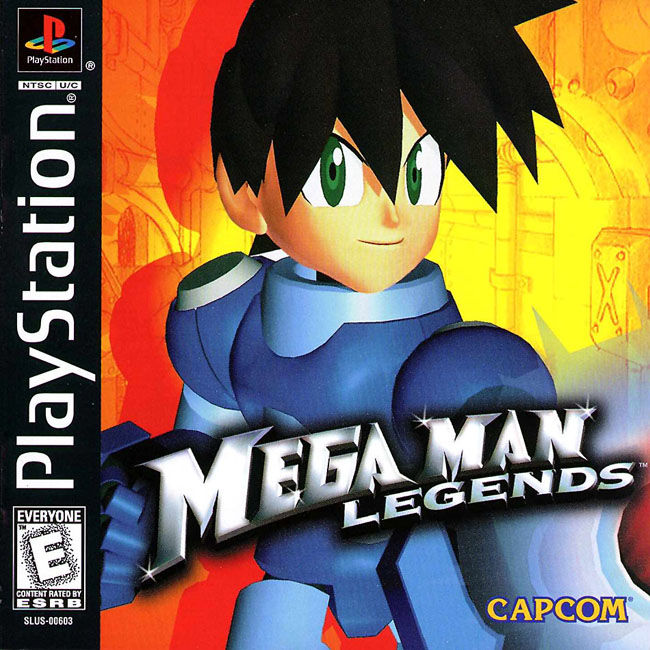 Front cover of Mega Man Legends for PlayStation