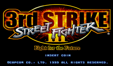 Front cover of Street Fighter III: 3rd Strike for Arcade