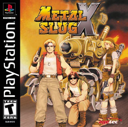 Front cover of Metal Slug X for PlayStation
