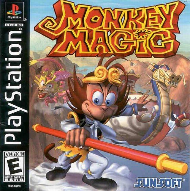 Front cover of Monkey Magic for PlayStation