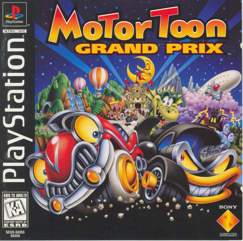 Front cover of Motor Toon Grand Prix for PlayStation