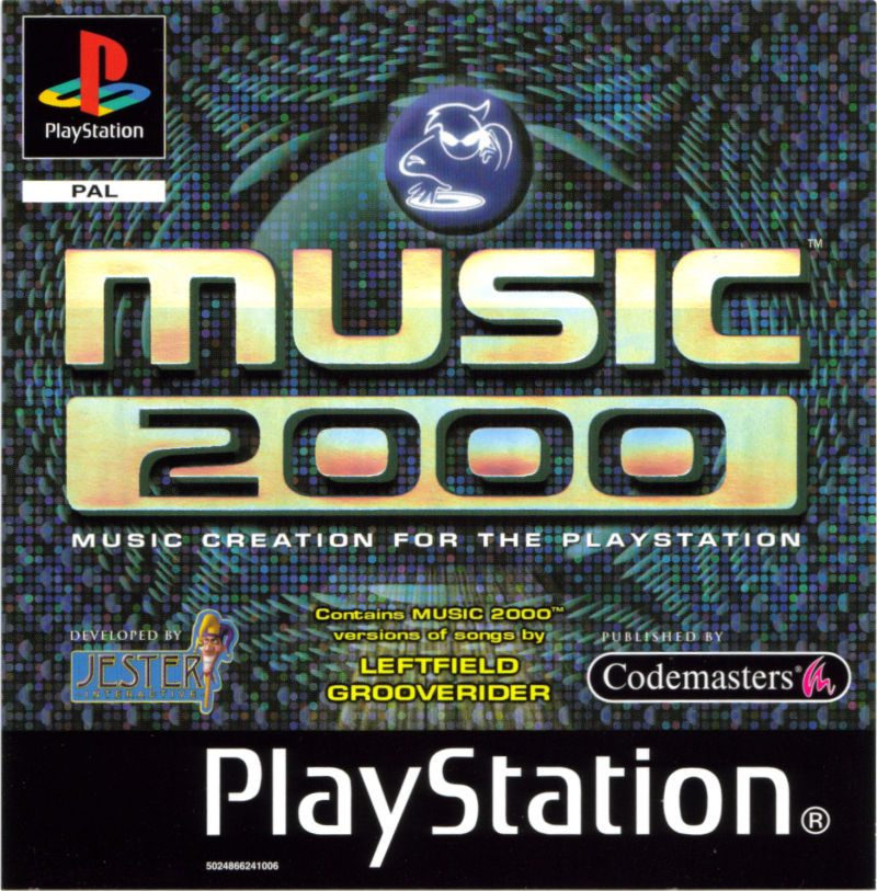 Front cover of MTV: Music Generator for PlayStation
