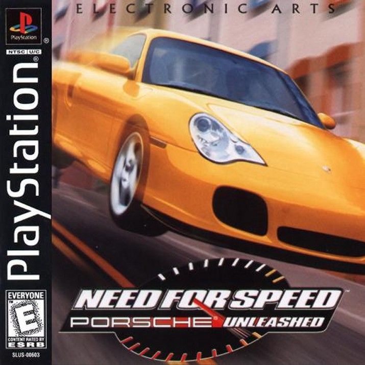 Front cover of Need for Speed: Porsche Unleashed for PlayStation