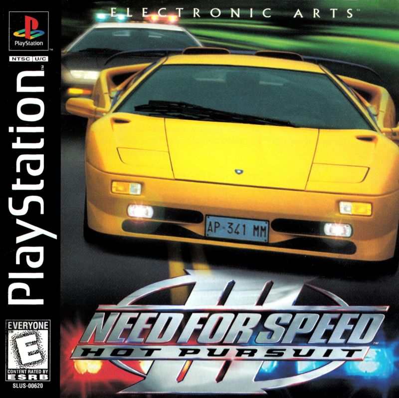 Front cover of Need for Speed III: Hot Pursuit for PlayStation