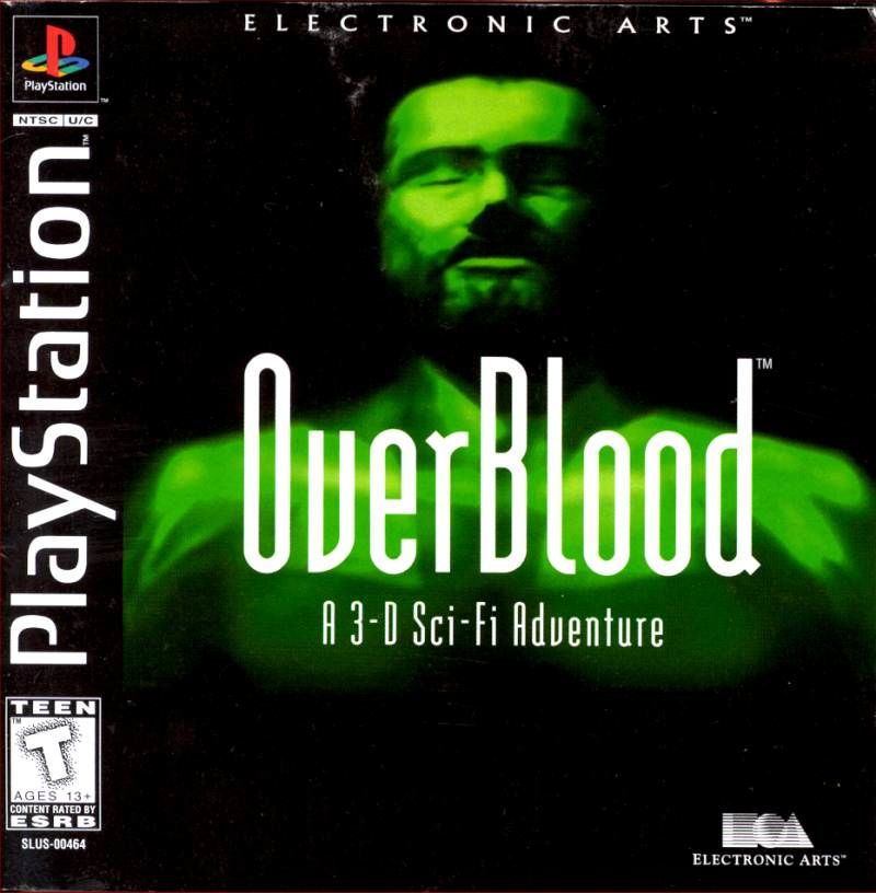 Front cover of OverBlood for PlayStation