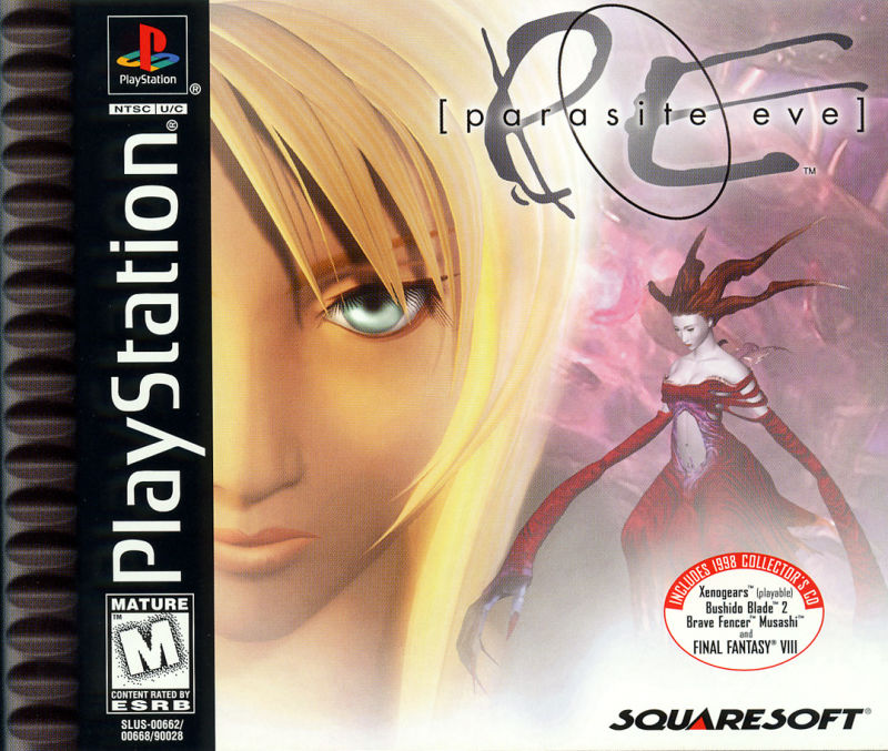 Front cover of Parasite Eve for PlayStation