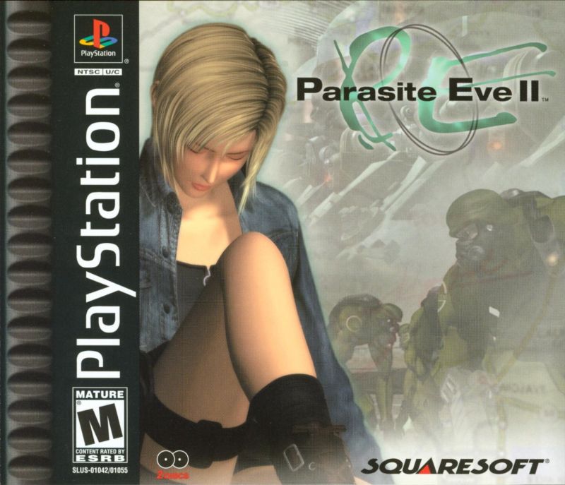 Front cover of Parasite Eve II for PlayStation