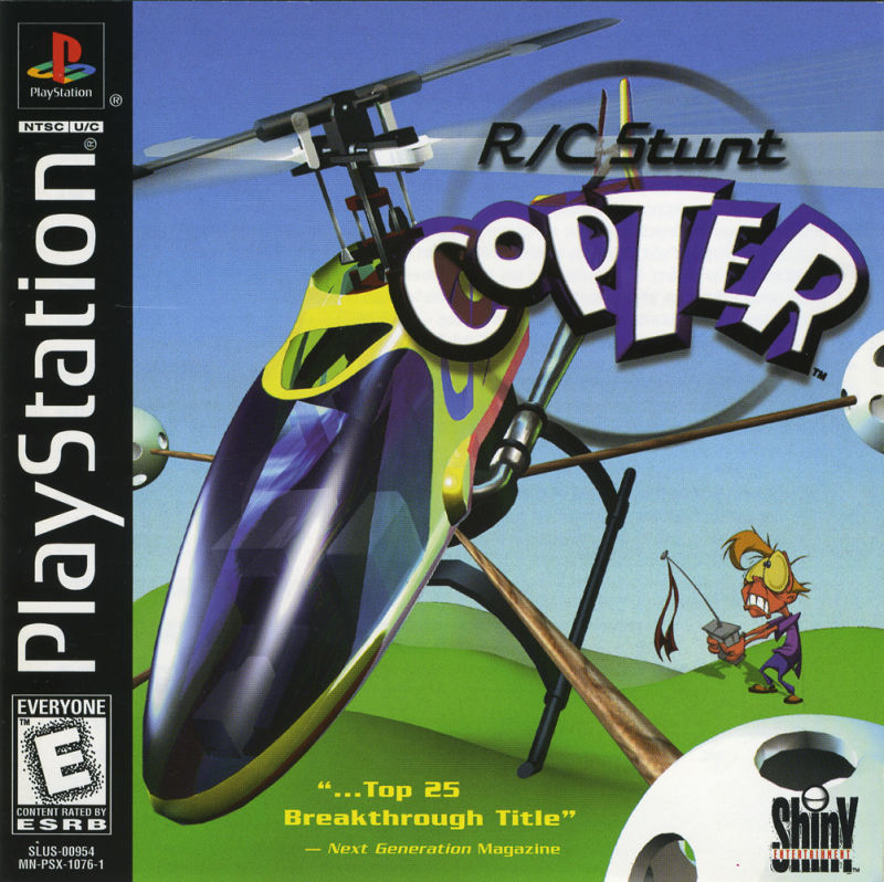 Front cover of R/C Stunt Copter for PlayStation