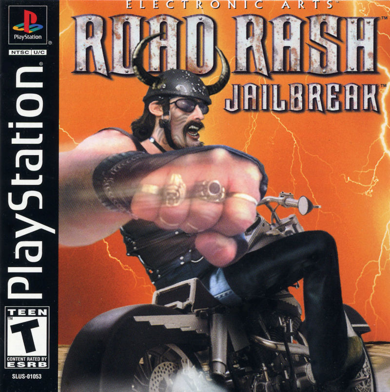 Front cover of Road Rash: Jailbreak for PlayStation