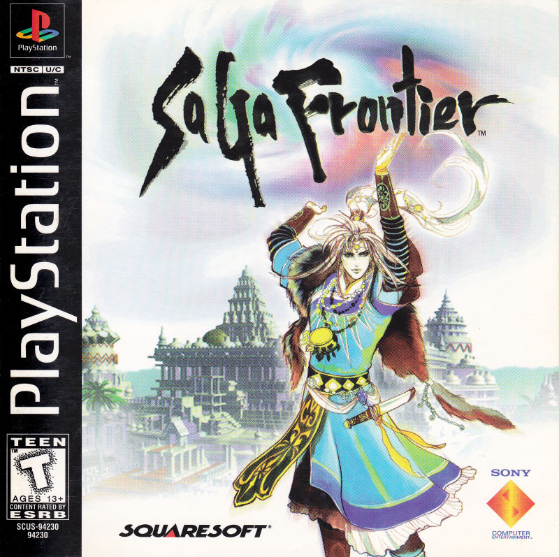 Front cover of SaGa Frontier for PlayStation
